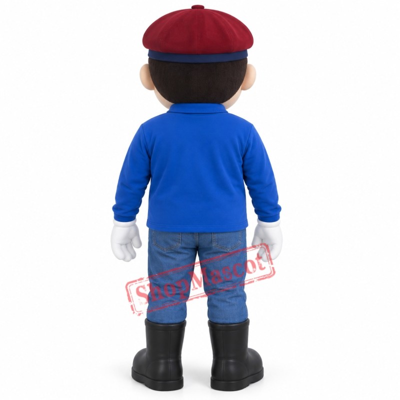 Young Policeman Mascot Costume Young Policeman Mascot Costume