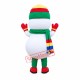 Christmas Snowman Baby Boy Mascot Costume Christmas Snowman Baby Boy Mascot Costume