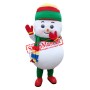 Christmas Snowman Baby Boy Mascot Costume
