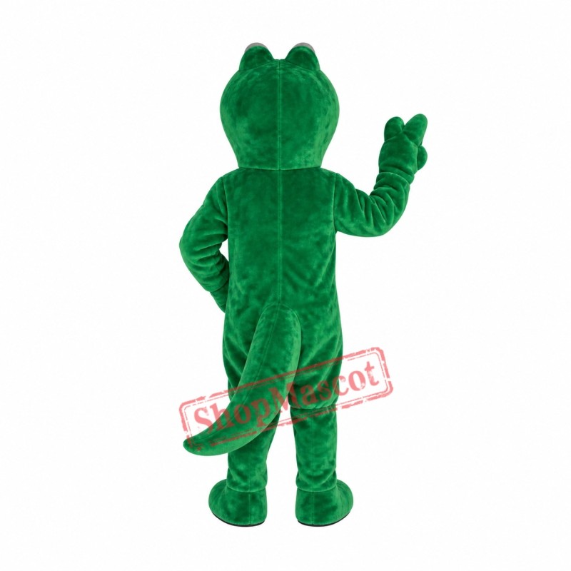 Green Deluxe Crocodile Mascot Costume Green Deluxe Crocodile Mascot Costume