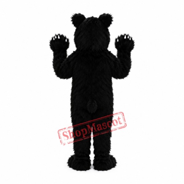 Friendly Realistic Black Bear Mascot Costume Friendly Realistic Black Bear Mascot Costume