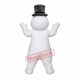 Affordable White Snowman Mascot Costume Affordable White Snowman Mascot Costume
