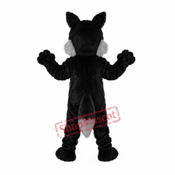 Fierce Deluxe Wolf Mascot Costume