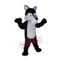 Fierce Deluxe Wolf Mascot Costume