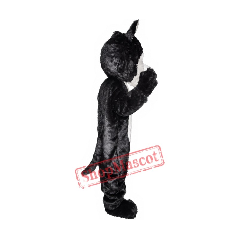 Fierce Deluxe Wolf Mascot Costume