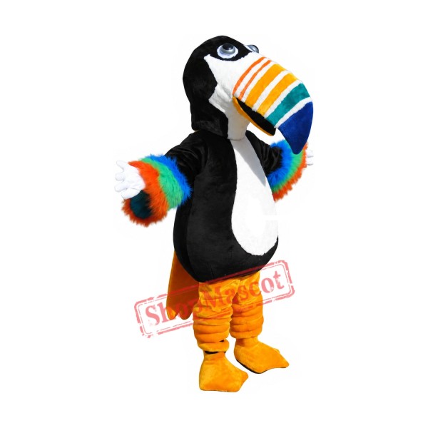 Colorful Toco Toucan Mascot Costume