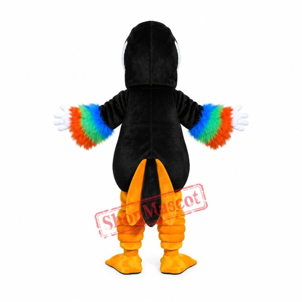 Colorful Toco Toucan Mascot Costume Colorful Toco Toucan Mascot Costume