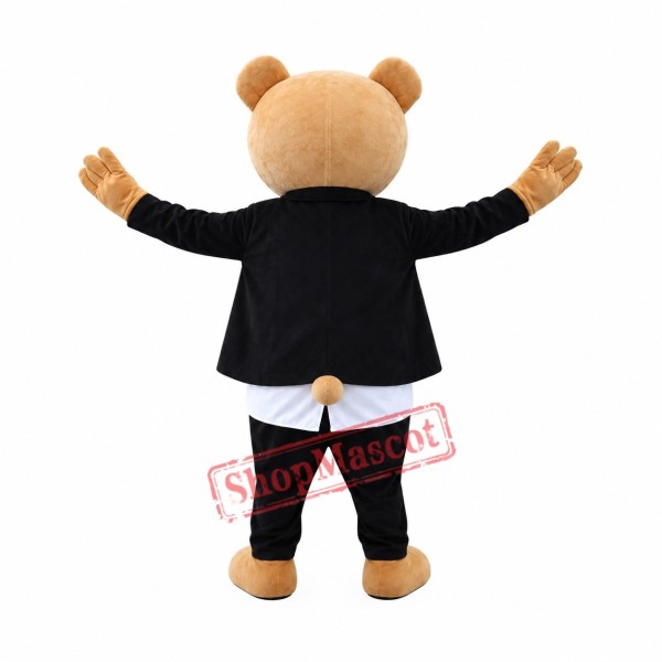 Happy Lightweight Teddy Bear Mascot Costume Happy Lightweight Teddy Bear Mascot Costume