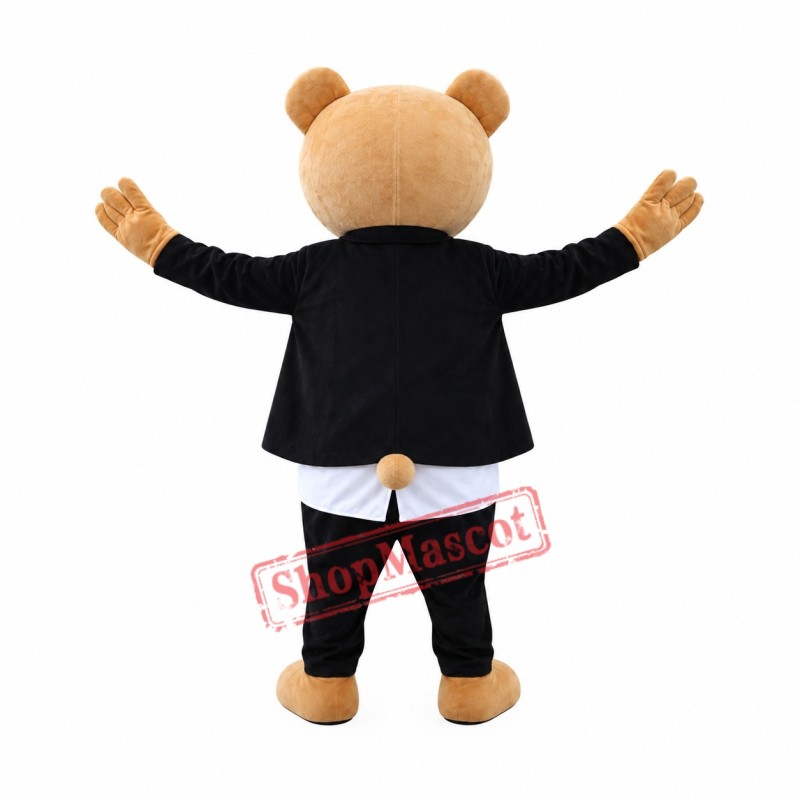 Happy Lightweight Teddy Bear Mascot Costume