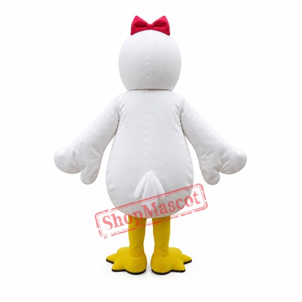 Female Pelican Mascot Costume Female Pelican Mascot Costume