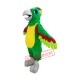 Deluxe Green Parrot Mascot Costume Deluxe Green Parrot Mascot Costume