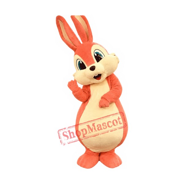 Happy Deluxe Bunny Mascot Costume