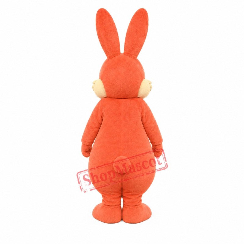 Happy Deluxe Bunny Mascot Costume Happy Deluxe Bunny Mascot Costume