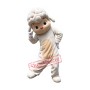 Happy Deluxe Sheep Mascot Costume