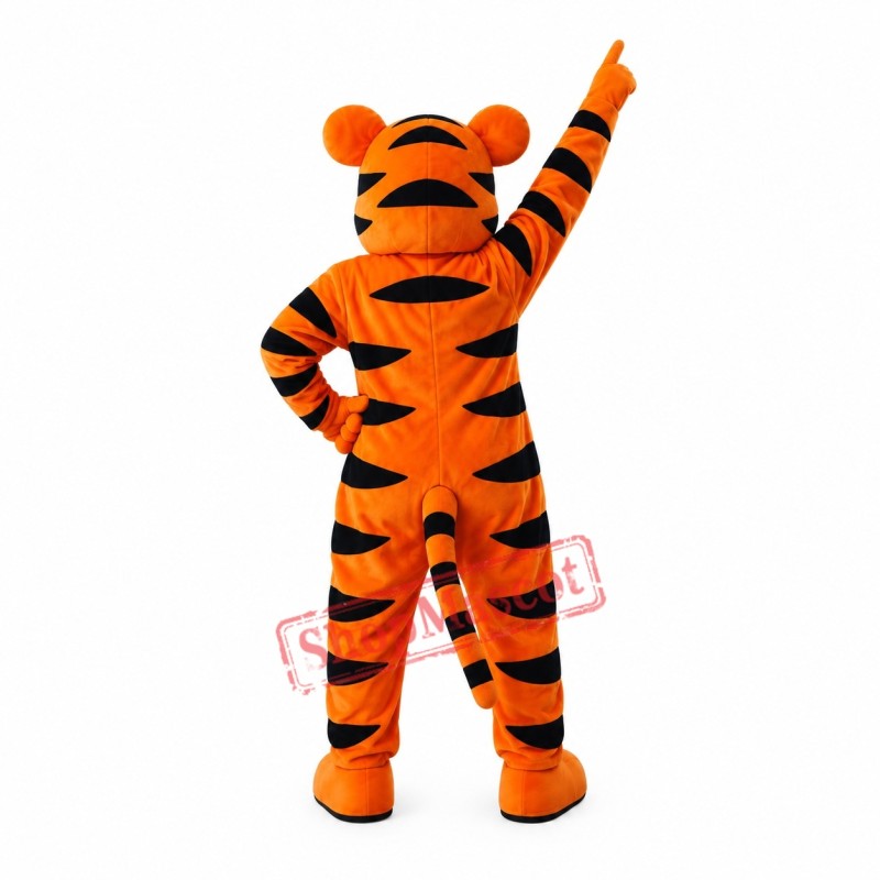 Happy Deluxe Tiger Mascot Costume Happy Deluxe Tiger Mascot Costume