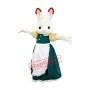 Happy White Deluxe Bunny Mascot Costume