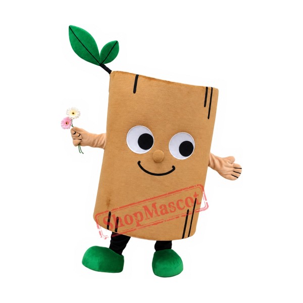 Happy Deluxe Bamboo Mascot Costume