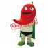 Chili Superman Mascot Costume