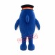 Blue Police Dolphin Mascot Costume