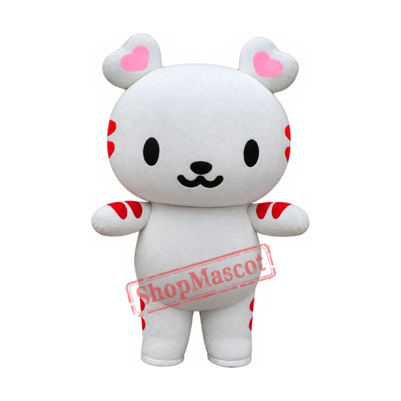 Red Cross Medical Cat Mascot Costume Red Cross Medical Cat Mascot Costume