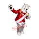 Singing Polar Bear Mascot Costume Singing Polar Bear Mascot Costume