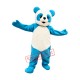 Happy Blue Panda Mascot Costume Happy Blue Panda Mascot Costume