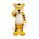 Cute Yellow Tiger Mascot Costume Cute Yellow Tiger Mascot Costume