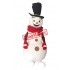 Superb Friendly Snowman Mascot Costume