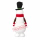 Superb Friendly Snowman Mascot Costume