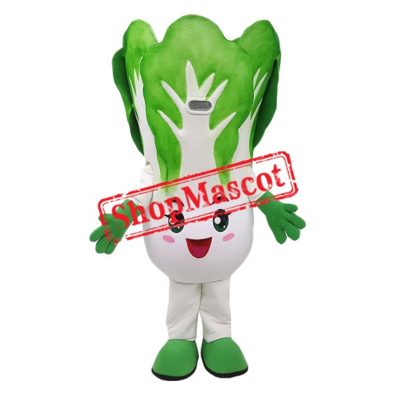 Superb Cabbage Mascot Costume Superb Cabbage Mascot Costume
