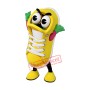 Yellow Sneaker Mascot Costume