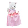 Lovely lightweight Cat Mascot Costume With Pink Dress