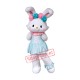 Cute Lightweight White Rabbit Mascot Costume With Dress Cute Lightweight White Rabbit Mascot Costume With Dress