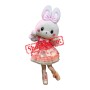 Lovely Lightweight Rabbit Mascot Costume With Pink Dress