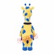 Yellow & Blue Giraffe Mascot Costume Yellow & Blue Giraffe Mascot Costume