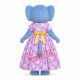 Lovely Lightweight Blue Elephant Mascot Costume