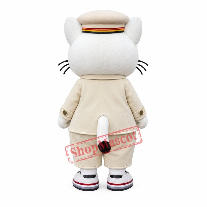 Lovely Police Cat Mascot Costume Lovely Police Cat Mascot Costume