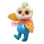 Yellow & Blue Owl Mascot Costume