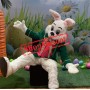 Funny Wendell Easter Rabbit Bunny Mascot Costume