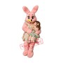 Pink Easter Rabbit Bunny Mascot Costume