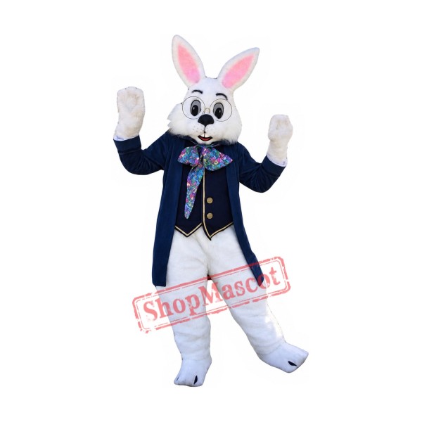 Friendly Lightweight Easter Bunny Rabbit Mascot Costume Friendly Lightweight Easter Bunny Rabbit Mascot Costume
