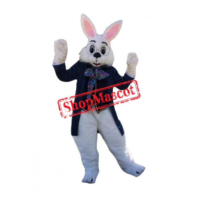 Friendly Lightweight Easter Bunny Rabbit Mascot Costume