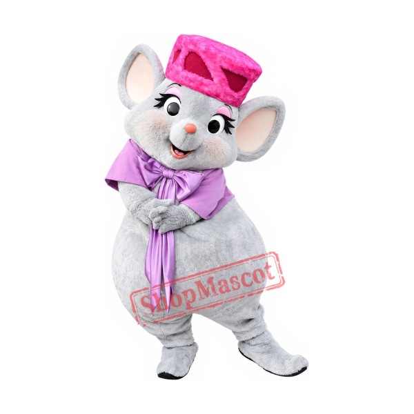 Friendly Female Mouse Mascot Costume Friendly Female Mouse Mascot Costume
