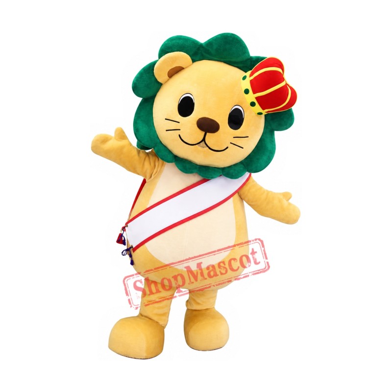 Little King Lion Mascot Costume Little King Lion Mascot Costume