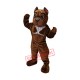 Superb Brown Bulldog Mascot Costume Superb Brown Bulldog Mascot Costume