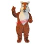 Superb Happy Lightweight Fox Mascot Costume