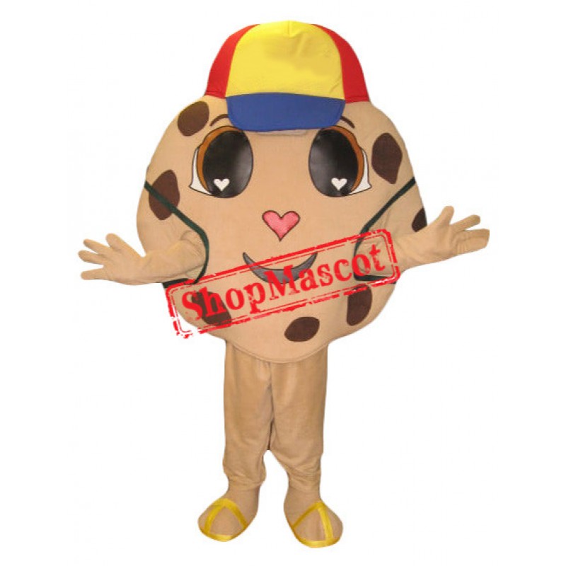 Friendly Cookie Mascot Costume