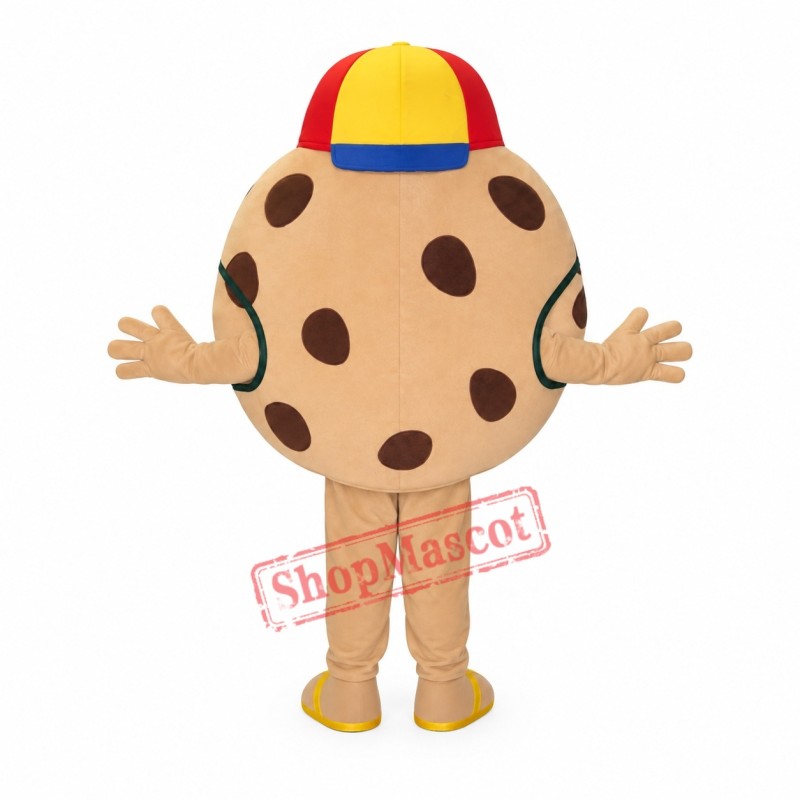 Friendly Cookie Mascot Costume