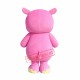 Superb Pink Rhino Mascot Costume Superb Pink Rhino Mascot Costume