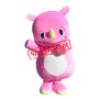 Superb Pink Rhino Mascot Costume
